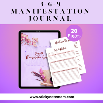 3-6-9 Manifestation Journal