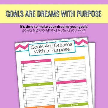 Goals are Dreams