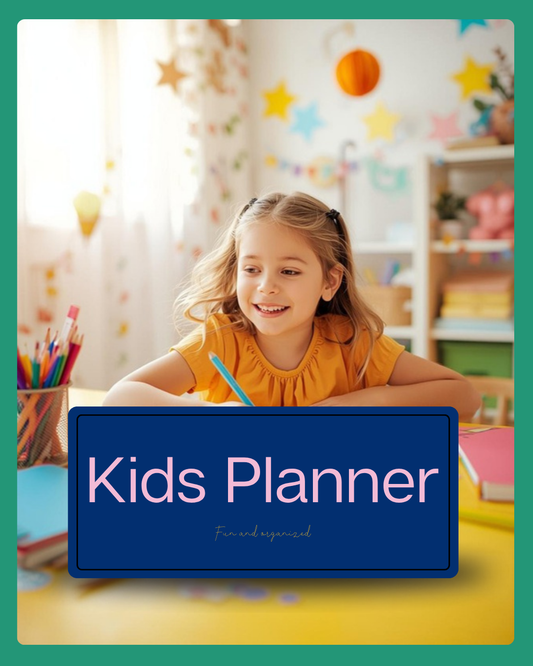 Printable Kids Planner — $6 Morning Routine, Chores & Wins (Ages 5–11)