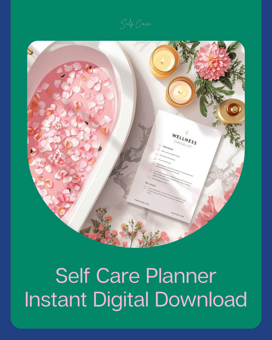 Printable Self Care Planner for Moms — $5 Daily Check-In & Boundaries