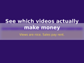See which videos actually make money — video tracker preview